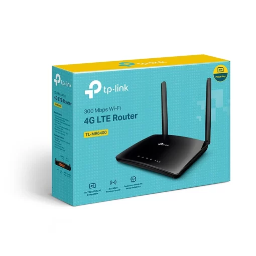 مودم استوک TP-Link TL-MR6400 4G LTE – اتصال پایدار و سریع