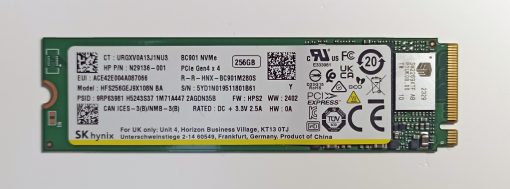 خرید SSD استوک SK hynix BC901 256GB NVMe M.2 PCIe 4.0 - تصویر 2
