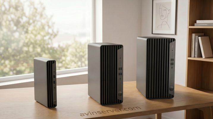 تفاوت مینی کیس HP Tiny، SFF و Tower
